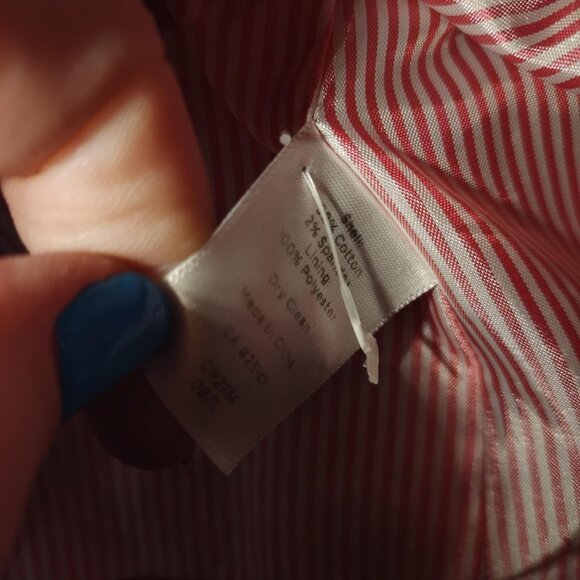 Talbots Women 10P RedBlazer Lightweight Jacket Petite Lined Workwear Career Coat - Picture 5 of 10